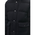 Doudoune à capuche en toile déperlante