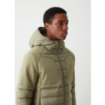 Doudoune sport en nylon et néoprène