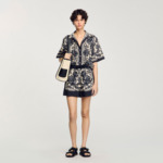 Short à imprimé fleuri hawaïen