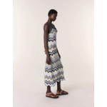 Robe longue en crochet