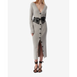 Robe Longue Côtelée