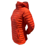 W Cruise River FS Hooded Jacket Rouge