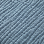 Desforges - Couvre lit en gaze de coton vert, Cyclades