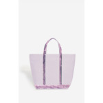 Cabas M En Toile En Lyocell Et Coton