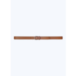 Ceinture en cuir camel