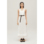 Robe midi volants