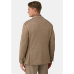 Veste Motif À Micro Structure En Laine Mélangée