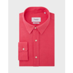 Chemise Anatole en lin rose intense