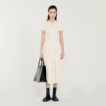 Robe longue en maille