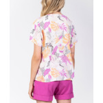 Blouse imprimée en viscose