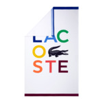 Lacoste - Serviette de plage en velours 450 g/m², L Crocolor