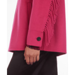 Fringe Double Face Jacket Femme