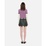 T-Shirt Violet Kooples Heart Femme