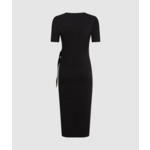 JERSEY TIE MIDI DRESS