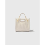 Mini cabas en cuir matelassé