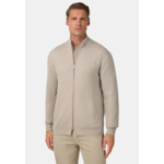 Pull Full Zip En Maille De Laine Mérinos