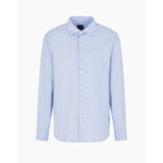 Chemise - micro-poits bleus