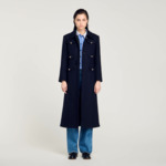 Manteau long cintré