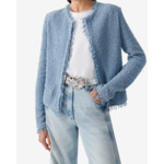 Veste Classique À Franges