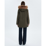 Parka Piriaf Kaki en Coton