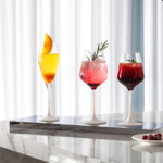 Manufacture Rock blanc verre à vin rouge, lot de 4 pièces, 470 ml