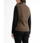 Gilet sans manche bi-matière