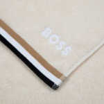 BOSS Home - Serviette de bain en jacquard de coton 550 g/m², Iconic Stripe