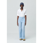 Jean large délavé