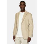 Veste Beige En Velours De Coton