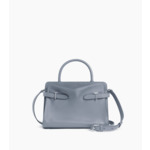 Sac à main moyen modèle Emie en cuir lisse et nubuck