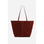 Grand Cabas Daily En Cuir Velours En Coton