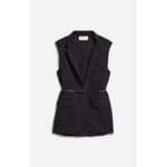 Veste Sans Manches Jud Porté épaule avec fermeture éclair