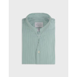 Chemise Carl rayée verte