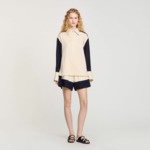 Chemise bicolore en lin