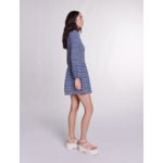 Robe courte fleurie