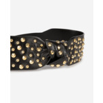 Ceinture En Cuir Avec Gros Noeud