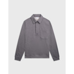 Sweat popover Ivanhoé en molleton gris