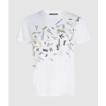 PARIS FONTS PRINT T-SHIRT