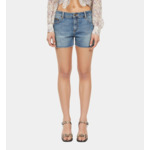 Short En Denim Bleu Femme