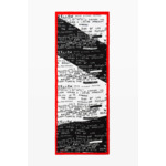FOULARD LETTERS RECTANGLE