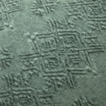 Yves Delorme - Housse de coussin en velours vert, Syracuse