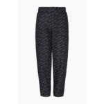 Pantalon 5 poches - entièrement en jean noir