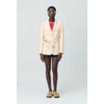 Veste saharienne ceinturée