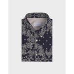 Chemise Aurélien marine imprimée
