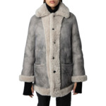 MAGDAS SHEARLING MANTEAU REVER
