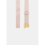 Ceinture 8 Bis mini-rose en cuir lisse