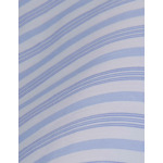 Chemise semi-ajustée rayée bleue