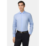 Chemise à Rayures en Coton Slim Fit