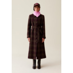 Manteau laine mélangée