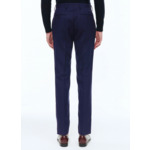 Pantalon en serge de laine vierge